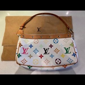 Authentic LV multicolour Pouchette